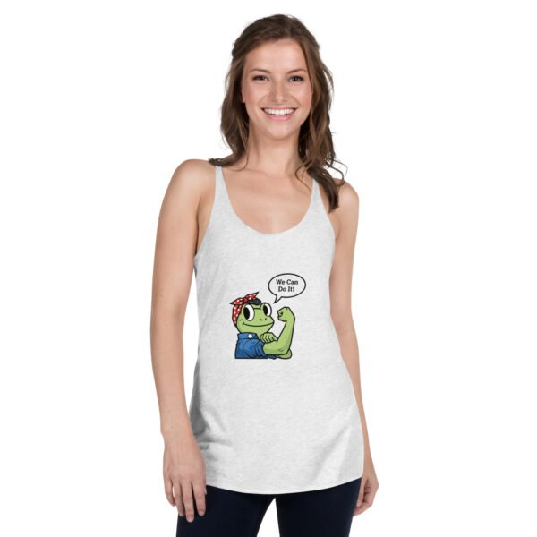 Rosie Frog: Women's Racerback Tank - Image 5