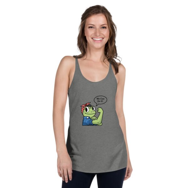 Rosie Frog: Women's Racerback Tank - Image 3