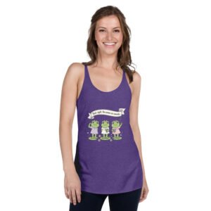 Alternative view of Women Are Smarter: Women's Racerback Tank