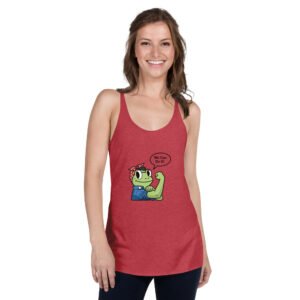 Rosie Frog: Women's Racerback Tank